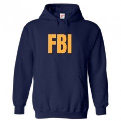 FBI Classic Novelty Unisex Kids and Adults Pullover Hoodie
